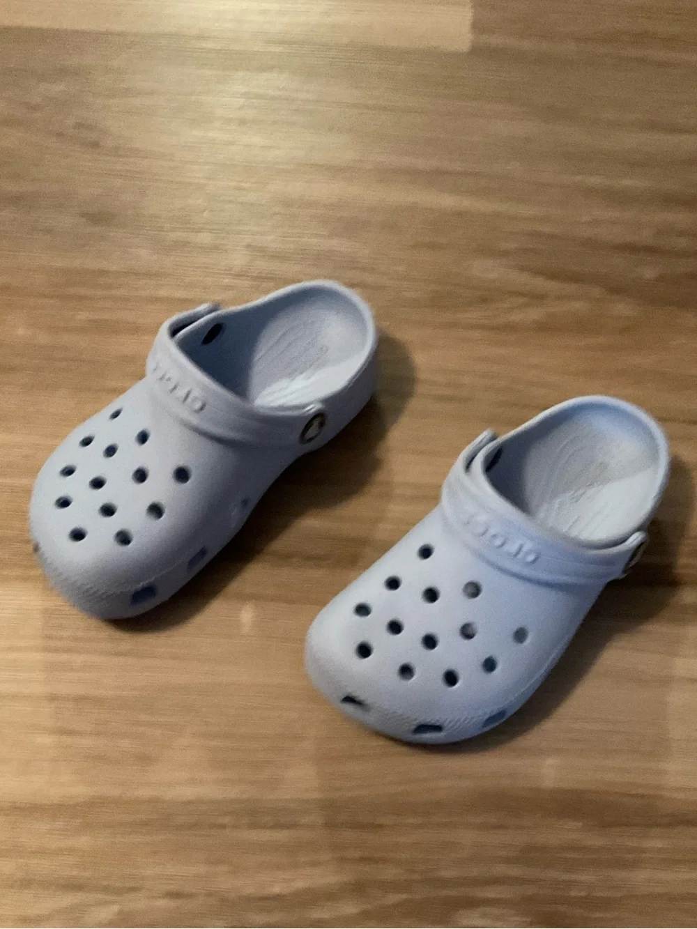 CROCS | Kids Lightweight Clogs in Pale Blue